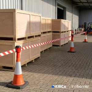 InoBarrier TBPA1M Koni Üstu Şerit Bariyer 10m S6TEPTTBIP1M Cone Topper Belt Barrier 10m #guvenlikekipmanlari #bariyer @kircaco