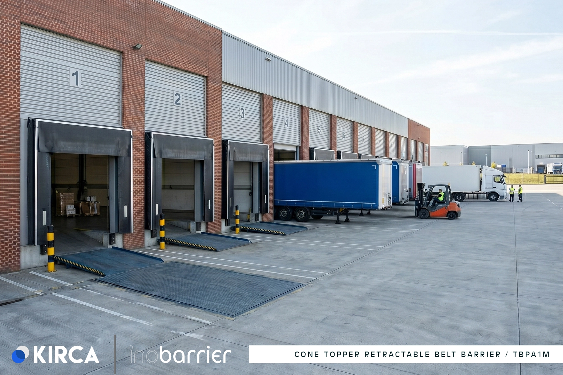 InoBarrier TBPA1M Koni Üstu Şerit Bariyer 10m S6TEPTTBIP1M Cone Topper Belt Barrier 10m #guvenlikekipmanlari #bariyer @kircaco