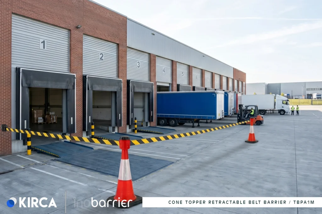 InoBarrier TBPA1M Koni Üstu Şerit Bariyer 10m S6TEPTTBIP1M Cone Topper Belt Barrier 10m #guvenlikekipmanlari #bariyer @kircaco