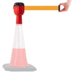 InoBarrier TBPA1O Koni Üstu Şerit Bariyer 10m Turuncu Şerit S6TEPTTBIP1O Cone Topper Belt Barrier 10m Orange Belt #guvenlikekipmanlari #bariyer @kircaco