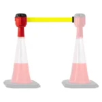 InoBarrier TBPA1Y Koni Üstu Şerit Bariyer 10m Sarı Şerit S6TEPTTBIP1Y Cone Topper Belt Barrier 10m Yellow Belt #guvenlikekipmanlari #bariyer @kircaco