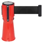 InoBarrier TBPA2B Koni Üstu Şerit Bariyer 2m Siyah Şerit S6TEPTTBIP2B Cone Topper Belt Barrier 2m Black Belt #guvenlikekipmanlari #bariyer @kircaco