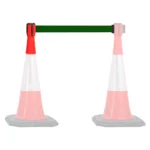 InoBarrier TBPA2J Koni Üstu Şerit Bariyer 2m Yeşil Şerit S6TEPTTBIP2J Cone Topper Belt Barrier 2m Jungle Green Belt #guvenlikekipmanlari #bariyer @kircaco