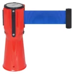 InoBarrier TBPA2K Koni Üstu Şerit Bariyer 2m Mavi Şerit S6TEPTTBIP2K Cone Topper Belt Barrier 2m Royal Blue Belt #guvenlikekipmanlari #bariyer @kircaco