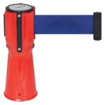 InoBarrier TBPA2N Koni Üstu Şerit Bariyer 2m Lacivert Şerit S6TEPTTBIP2N Cone Topper Belt Barrier 2m Navy Blue Belt #guvenlikekipmanlari #bariyer @kircaco