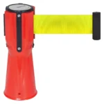 InoBarrier TBPA2Y Koni Üstu Şerit Bariyer 2m Sarı Şerit S6TEPTTBIP2Y Cone Topper Belt Barrier 2m Yellow Belt #guvenlikekipmanlari #bariyer @kircaco