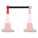 InoBarrier TBPA3B Koni Üstu Şerit Bariyer 3m Siyah Şerit S6TEPTTBIP3B Cone Topper Belt Barrier 3m Black Belt #guvenlikekipmanlari #bariyer @kircaco
