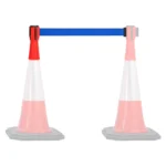 InoBarrier TBPA3K Koni Üstu Şerit Bariyer 3m Mavi Şerit S6TEPTTBIP3K Cone Topper Belt Barrier 3m Royal Blue Belt #guvenlikekipmanlari #bariyer @kircaco