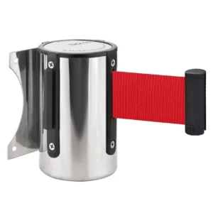 InoBarrier WBCA3M Duvara Monte Krom Şerit Bariyer 3M S6TEPTWBIC3M Chrome Retractable Belt Barrier 3M #guvenlikekipmanlari #seritbariyer @kircaco