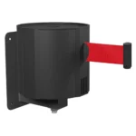 InoBarrier WBPA9R Duvara Monte Siyah Şerit Bariyer 23M Kırmızı Şerit S6TEPTWBIP9R Black Retractable Belt Barrier 23M Red Belt #guvenlikekipmanlari #seritbariyer @kircaco