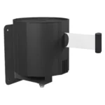 InoBarrier WBPA9W Duvara Monte Siyah Şerit Bariyer 23M Beyaz Şerit S6TEPTWBIP9W Black Retractable Belt Barrier 23M White Belt #guvenlikekipmanlari #seritbariyer @kircaco