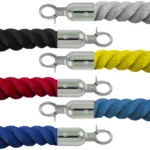 InoBarrier BRCH3M Protokol Bariyeri Halatı 1,5m Krom Kanca S6TEATBRIC3M Protocol Barrier Rope 1.5m Chrome Hook #guvenlikekipmanlari #protokolbariyeri @kircaco