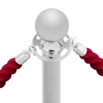 InoBarrier BRCH3R Protokol Bariyeri Halatı 1,5m Krom Kanca Kırmızı İpek Halat S6TEATBRIC3R Protocol Barrier Rope 1.5m Chrome Hook Red Silk Rope #guvenlikekipmanlari #protokolbariyeri @kircaco
