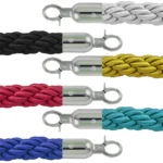 InoBarrier BRCH8M Protokol Bariyeri Halatı 1,7m Krom Kanca S6TEATBRIC8M Protocol Barrier Rope 1.7m Chrome Hook #guvenlikekipmanlari #protokolbariyeri @kircaco
