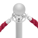 InoBarrier BRCH8R Protokol Bariyeri Halatı 1,7m Krom Kanca Kırmızı Polyester Halat S6TEATBRIC8R Protocol Barrier Rope 1.7m Chrome Hook Red Polyester Rope #guvenlikekipmanlari #protokolbariyeri @kircaco