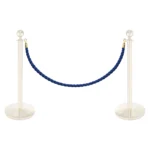 InoBarrier BRGH3N Protokol Bariyeri Halatı 1,5m Altın Kanca Lacivert İpek Halat S6TEATBRIG3N Protocol Barrier Rope 1.5m Gold Hook Navy Blue Silk Rope #guvenlikekipmanlari #protokolbariyeri @kircaco