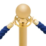 InoBarrier BRGH3N Protokol Bariyeri Halatı 1,5m Altın Kanca Lacivert İpek Halat S6TEATBRIG3N Protocol Barrier Rope 1.5m Gold Hook Navy Blue Silk Rope #guvenlikekipmanlari #protokolbariyeri @kircaco