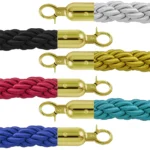 InoBarrier BRGH8M Protokol Bariyeri Halatı 1,7m Altın Kanca S6TEATBRIG8M Protocol Barrier Rope 1.7m Gold Hook #guvenlikekipmanlari #protokolbariyeri @kircaco