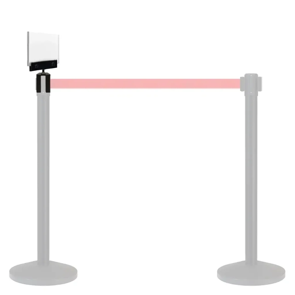 InoBarrier BSBA5F Şerit Bariyer Bilgi Tabelası A5 S6TEATBSIA5F Retractable Belt Barrier Information Sign A5 #guvenlikekipmanlari #seritbariyer @kircaco