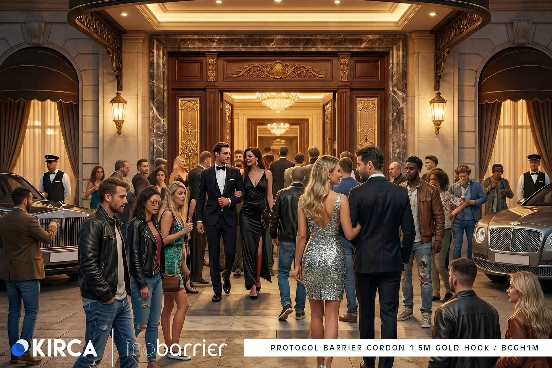 InoBarrier RBGH1M Altın Protokol Bariyeri S6TEPTRBIG1M Gold Protocol Barrier #guvenlikekipmanlari #protokolbariyeri @kircaco