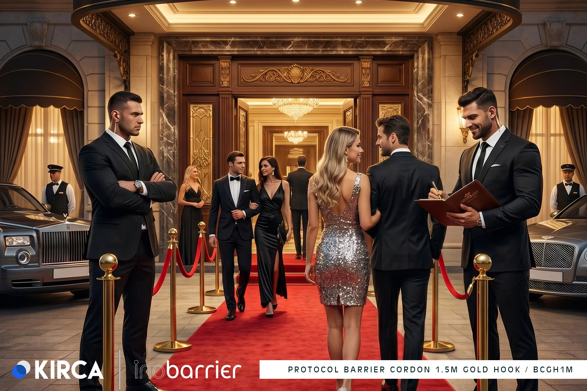 InoBarrier RBGH1M Altın Protokol Bariyeri S6TEPTRBIG1M Gold Protocol Barrier #guvenlikekipmanlari #protokolbariyeri @kircaco
