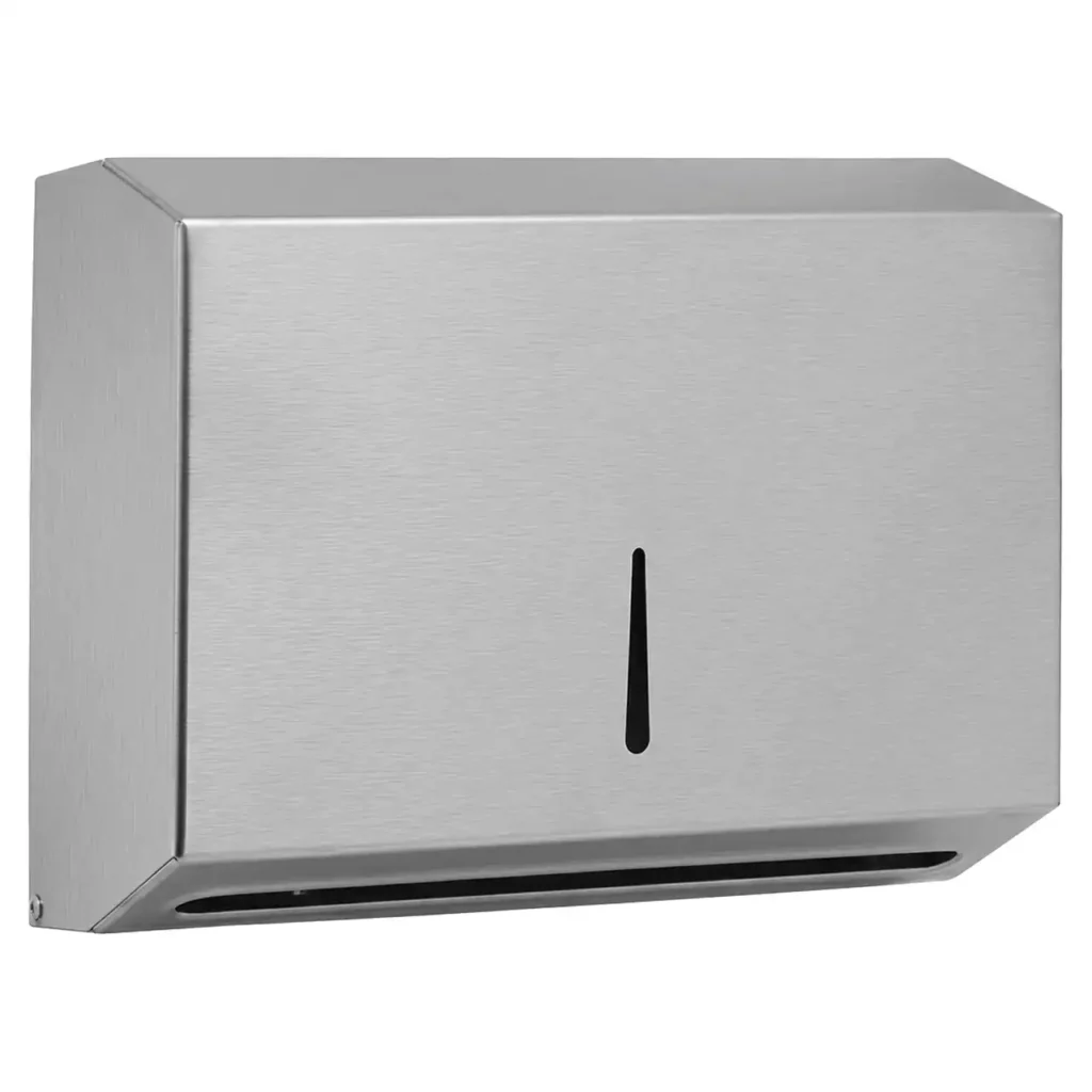 Public PTDC2Z Krom Z Katlı Kağıt Havlu Dispenseri 200'lü W6TEPTPDEM2Z Chrome Z Folded Paper Towel Dispenser 200s #PublicSerisi #islakhacim @kircaco