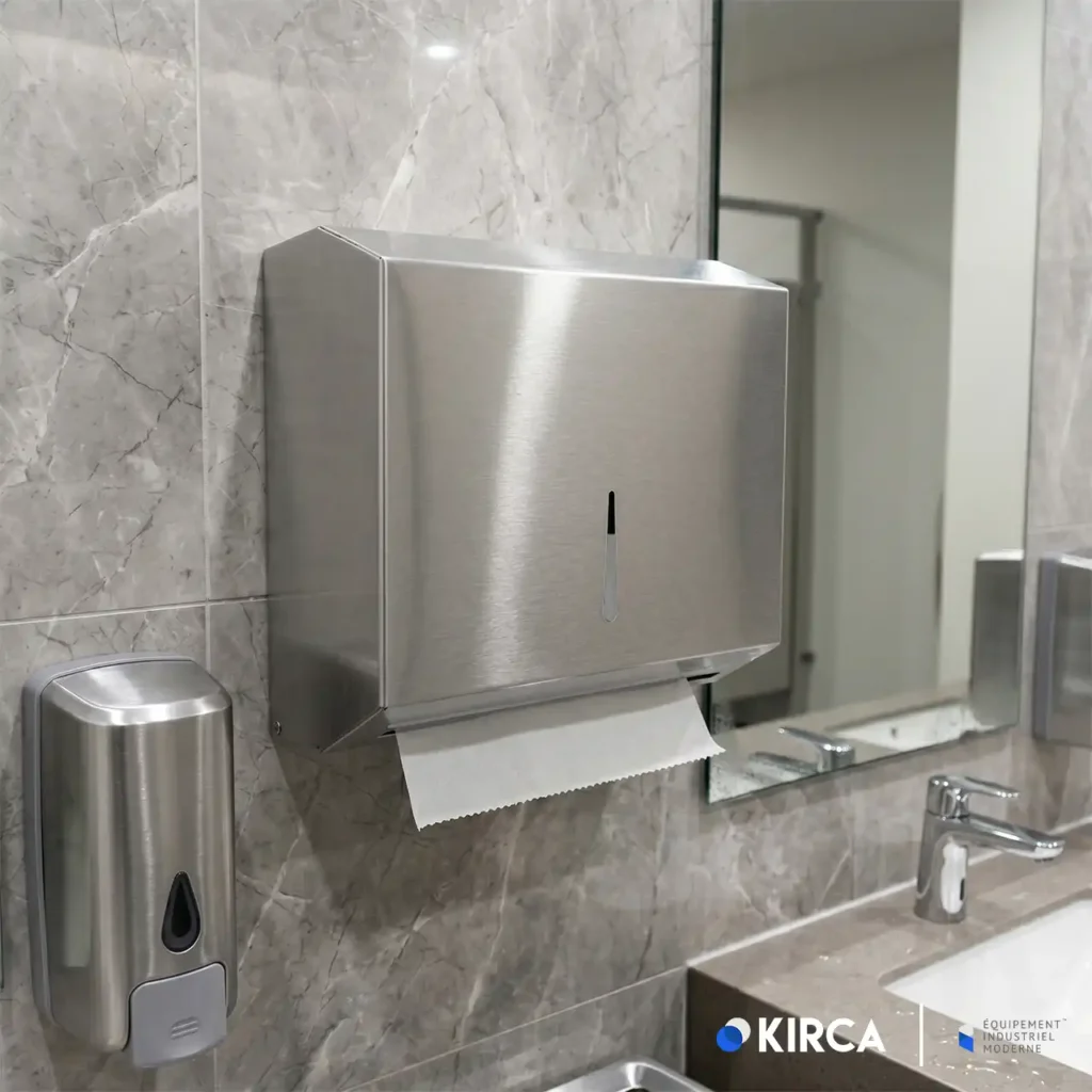 Public PTDC2Z Krom Z Katlı Kağıt Havlu Dispenseri 200'lü W6TEPTPDEM2Z Chrome Z Folded Paper Towel Dispenser 200s #PublicSerisi #islakhacim @kircaco