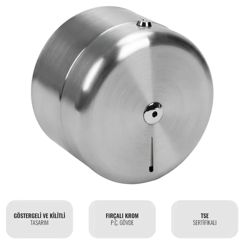 Public TPPD2C Krom Mini İçten Çekmeli Tuvalet Kağıt Dispenseri W6TEPTTDEC2P Chrome Mini Pull-out Toilet Paper Dispenser #PublicSerisi #islakhacim @kircaco