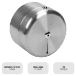 Public TPPD2C Krom Mini İçten Çekmeli Tuvalet Kağıt Dispenseri W6TEPTTDEC2P Chrome Mini Pull-out Toilet Paper Dispenser #PublicSerisi #islakhacim @kircaco