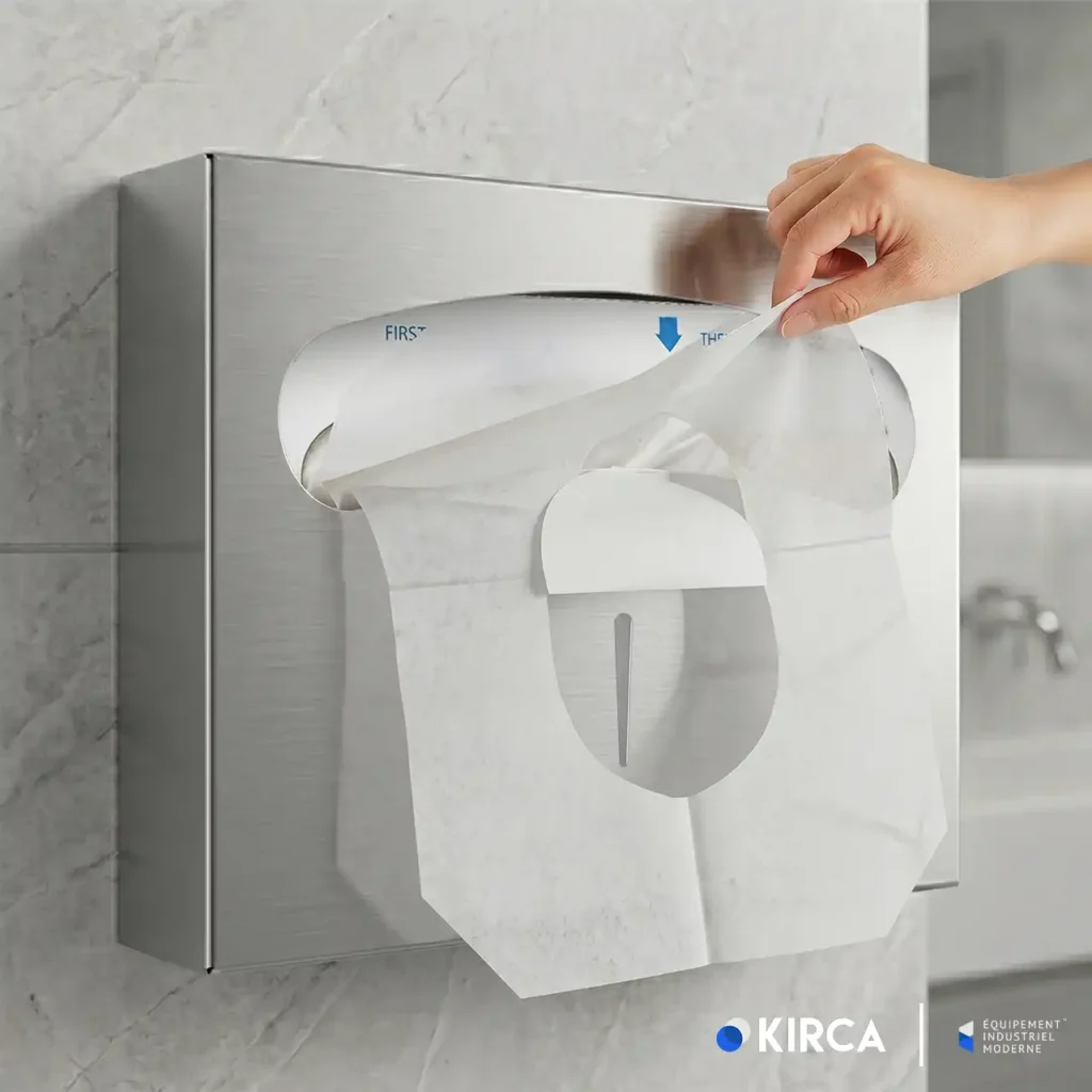 Public TSPD1C Krom Klozet Kapak Kağıt Dispenseri W6TEPTTDEC1M Chrome Toilet Seat Cover Dispenser #PublicSerisi #islakhacim @kircaco