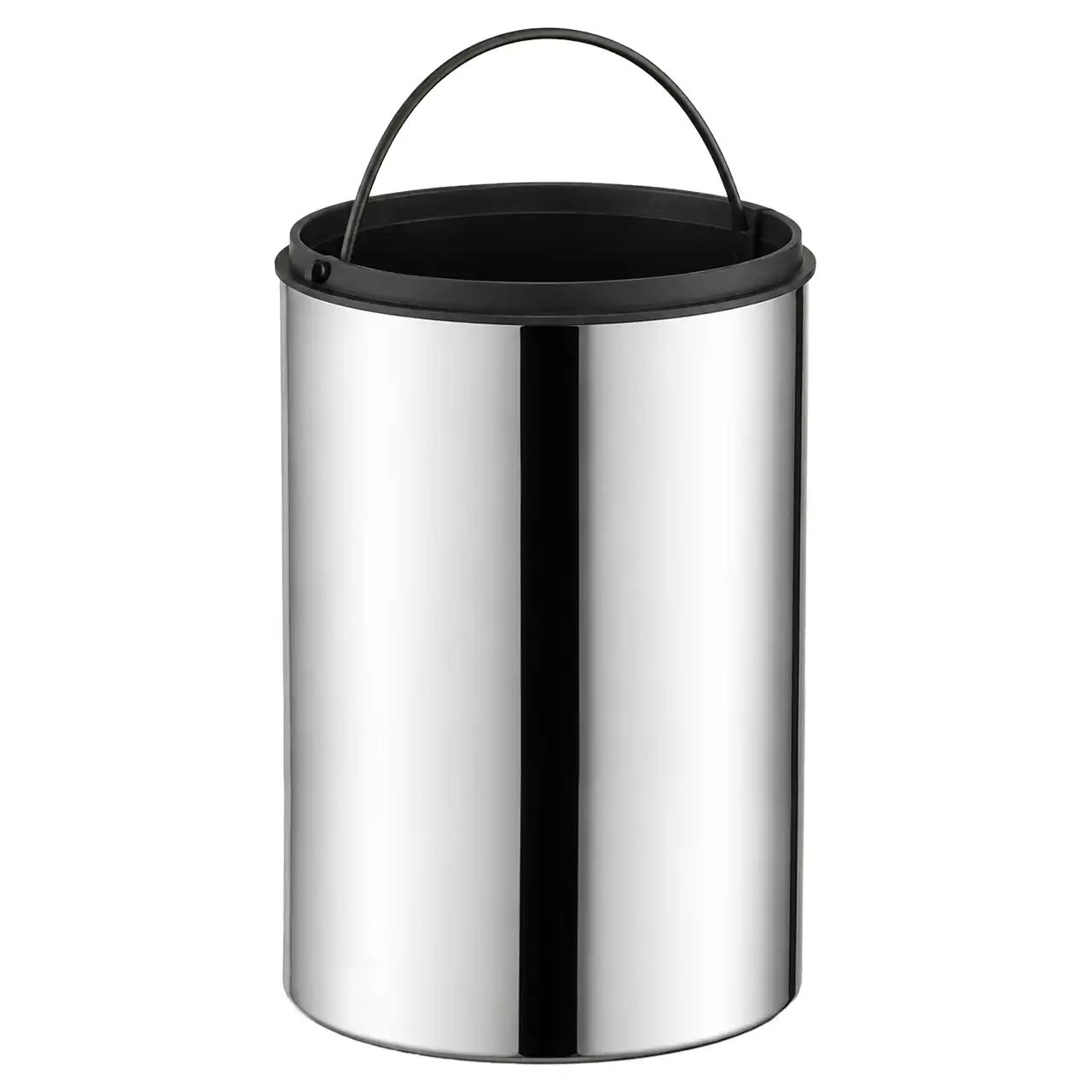 EIM TCHO1C Otel Tipi Paslanmaz Çelik Açık Çöp Kovası 12LT W6TEPTTCEH1O Hotel Type Stainless Steel Open Trash Can #ıslakhacim #çöpkovası @kircaco