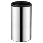 EIM TCHO1C Otel Tipi Paslanmaz Çelik Açık Çöp Kovası 12LT W6TEPTTCEH1O Hotel Type Stainless Steel Open Trash Can #ıslakhacim #çöpkovası @kircaco