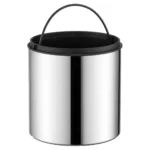 EIM TCHO3C Otel Tipi Paslanmaz Çelik Açık Çöp Kovası 3LT W6TEPTTCEH3O Hotel Type Stainless Steel Open Trash Can #ıslakhacim #çöpkovası @kircaco