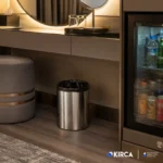 EIM TCHO3C Otel Tipi Paslanmaz Çelik Açık Çöp Kovası 3LT W6TEPTTCEH3O Hotel Type Stainless Steel Open Trash Can #ıslakhacim #çöpkovası @kircaco