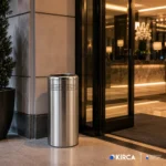 EIM TCHP1C Otel Tipi Paslanmaz Çelik Çöp Kovası 12LT W6TEPTTCEH1P Hotel Type Stainless Steel Trash Can #ıslakhacim #çöpkovası @kircaco