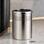 EIM TCHP1C Otel Tipi Paslanmaz Çelik Çöp Kovası 12LT W6TEPTTCEH1P Hotel Type Stainless Steel Trash Can #ıslakhacim #çöpkovası @kircaco
