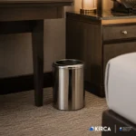 EIM TCHT1C Otel Tipi Paslanmaz Çelik Çöp Kovası 12LT W6TEPTTCEH1C Hotel Type Stainless Steel Trash Can #ıslakhacim #çöpkovası @kircaco