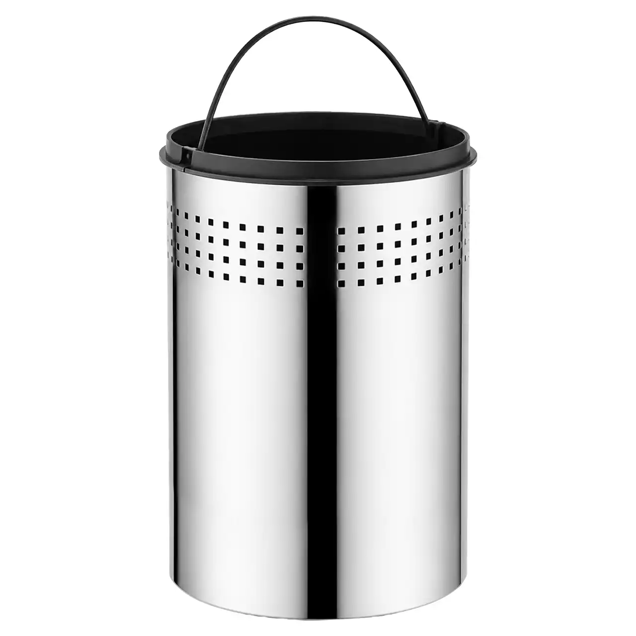 EIM TCOP1C Otel Tipi Paslanmaz Çelik Açık Çöp Kovası 12LT W6TEPTTCEO1P Hotel Type Stainless Steel Open Trash Can #ıslakhacim #çöpkovası @kircaco