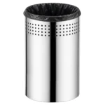 EIM TCOP5C Otel Tipi Paslanmaz Çelik Açık Çöp Kovası 5LT W6TEPTTCEO5P Hotel Type Stainless Steel Open Trash Can #ıslakhacim #çöpkovası @kircaco