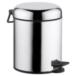 EIM TCSO3C Oval Kapaklı Pedallı Paslanmaz Çelik Çöp Kovası 3LT W6TEPTTCES3O Oval Lidded Pedal Stainless Steel Trash Can #ıslakhacim #çöpkovası @kircaco