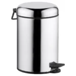 EIM TCSO5C Oval Kapaklı Pedallı Paslanmaz Çelik Çöp Kovası 5LT W6TEPTTCES5O Oval Lidded Pedal Stainless Steel Trash Can #ıslakhacim #çöpkovası @kircaco