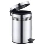 EIM TCSP1C Kapaklı Pedallı Paslanmaz Çelik Çöp Kovası 12LT W6TEPTTCES1P Lidded Pedal Stainless Steel Trash Can #ıslakhacim #çöpkovası @kircaco
