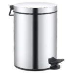 EIM TCSS1C Kapaklı Pedallı Paslanmaz Çelik Çöp Kovası 12LT W6TEPTTCES1C Lidded Pedal Stainless Steel Trash Can #ıslakhacim #çöpkovası @kircaco