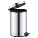 EIM TCSS1C Kapaklı Pedallı Paslanmaz Çelik Çöp Kovası 12LT W6TEPTTCES1C Lidded Pedal Stainless Steel Trash Can #ıslakhacim #çöpkovası @kircaco
