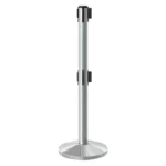 InoBarrier BBCD3M Krom Çift Şerit Bariyer 3m S6TEPTBBID3M Chrome Dual Retractable Belt Barrier 3m #guvenlikekipmanlari #seritbariyer @kircaco