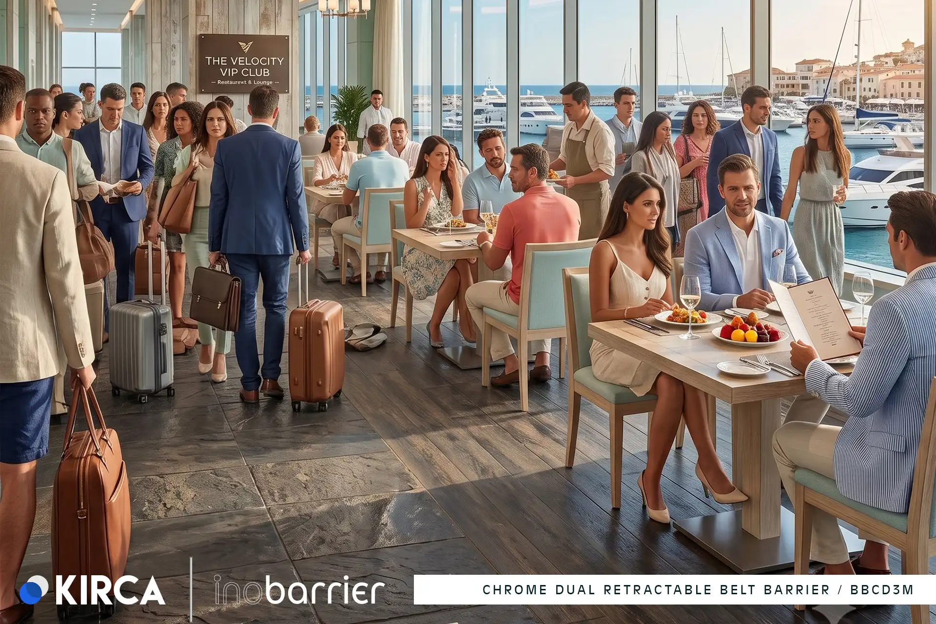 InoBarrier BBCD3M Krom Çift Şerit Bariyer 3m S6TEPTBBID3M Chrome Dual Retractable Belt Barrier 3m #guvenlikekipmanlari #seritbariyer @kircaco