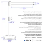 InoBarrier BBCD3M Krom Çift Şerit Bariyer 3m S6TEPTBBID3M Chrome Dual Retractable Belt Barrier 3m #guvenlikekipmanlari #seritbariyer @kircaco