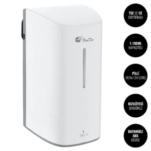 Xinda ZYQ110-2 Sensörlü Pilli Sıvı Sabun Dispenser W6TEPCLDXA6P Automatic Liquid Soap Dispenser #islakhacim @kircaco
