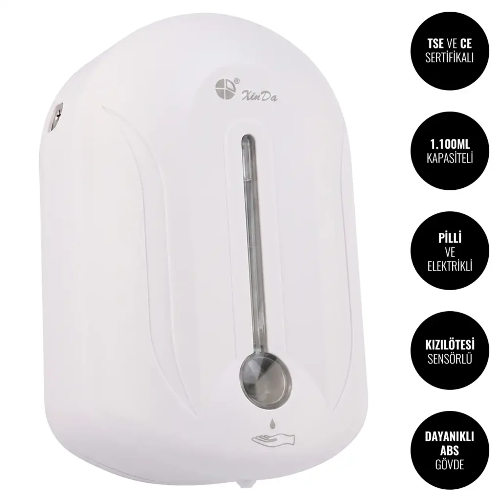 Xinda ZYQ110 Sensörlü Sıvı Sabun Dispenser W6TEPCLDXA6P Automatic Liquid Soap Dispenser #islakhacim @kircaco