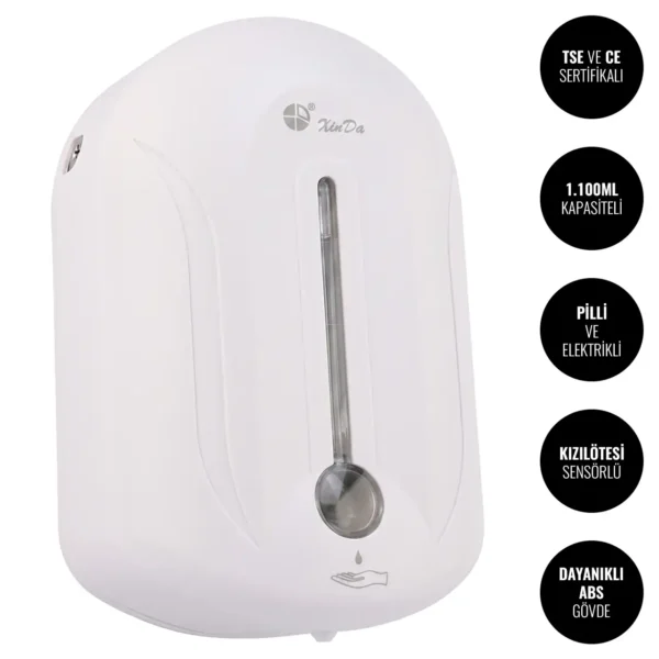 Xinda ZYQ110 Sensörlü Sıvı Sabun Dispenser W6TEPCLDXA6P Automatic Liquid Soap Dispenser #islakhacim @kircaco
